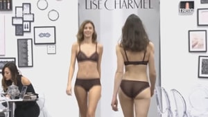 Lise Charmel Lingerie Fashion Show Fall Winter 2019. Stunning models in lingerie. Foxy females and wicked women displaying their sensuous bodies in sexy underwear.